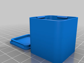 30x30x30 project box Gehäuse - Elektronik kundengebundene 3d print model - Mito3D