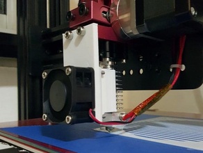blackwidow cooling 3d printing 40mm fan cool duct 3d print model - Mito3D