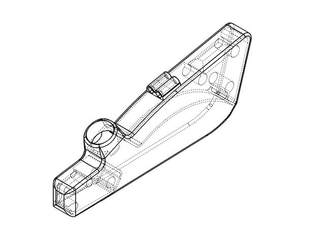 bosch pts 10 lama collettore di polveri il fai da te pts10 aspiratore l'estrazione della polvere tavolo sega 3D print model - Mito3D