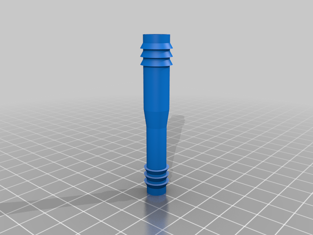 10 adaptador de mangueira 8mm exterior e jardim personalizado 3D print model - Mito3D