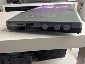 capcom cps2 tapas juegos de video arcade jamma 3d print model - Mito3D