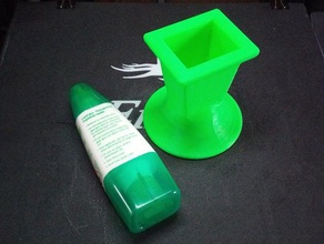 tombow botella de pegamento pie diy titular 3d print model - Mito3D