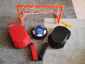 battlecars - alquiler de fútbol en 3d la impresora juegos y juguetes arduino bluetooth coche rc 3d print model - Mito3D