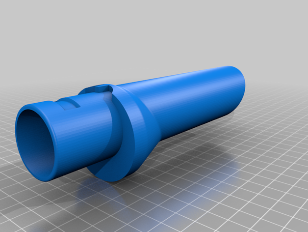 dyson dc35 suction nozzle pipe household saugrohr 3D print model - Mito3D