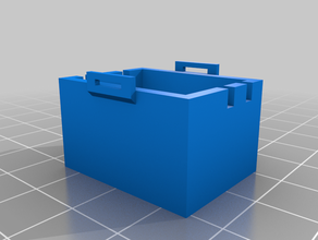 boitier en la alimentación electrónica 3d print model - Mito3D