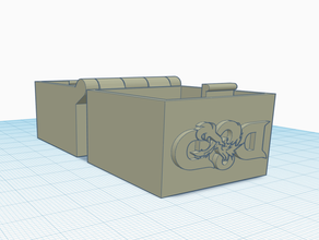 d&d miniature box case games customized 3d print model - Mito3D