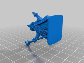 heroquest - wizards morcar high mage zanrath toy & game accessories 3d print model - Mito3D