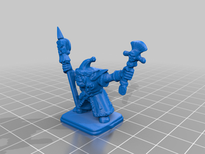 heroquest - wizards morcar orc shaman grawshak puzzles 3d print model - Mito3D