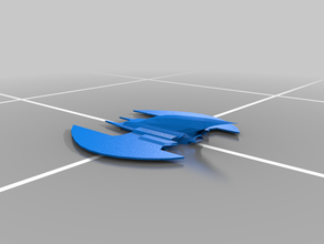 alas de murciélago vehículos 3d print model - Mito3D