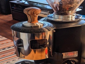 mazzer dose reminder kitchen & dining coffee grinder tamper super jolly 3d print model - Mito3D
