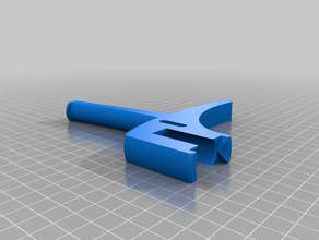 simple filament holder mp voxel 3d printer accessories spool monoprice 3d print model - Mito3D