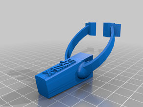 fimi a3 reinforced legs hooks elastic gum models drone xiaomi 3d print model - Mito3D