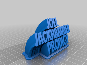 joel office personalizado 3d print model - Mito3D