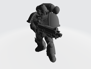 mk10 tac-marine Menschen 28 space marine warhammer40k warhammer 40k 3d print model - Mito3D