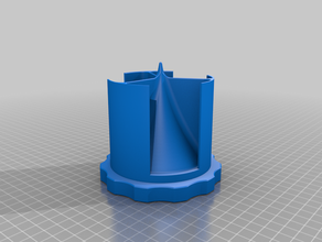 enclosure chimney rotary valve 3d printer accessories 3d print model - Mito3D