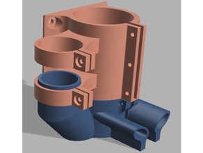 dustshoe v4 - rscnc32 máquinas-ferramentas cnc 3d print model - Mito3D
