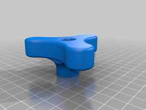 mi personalizados liso n curvy pomo de estrella partes personalizado 3d print model - Mito3D