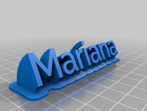 mariana ofis özelleştirilmiş 3d print model - Mito3D