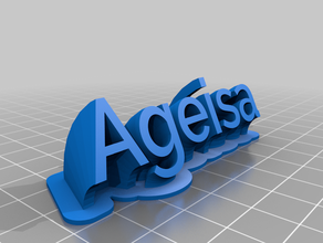 ageisa 2 office customized 3d print model - Mito3D