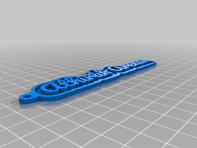 athirah arenan chaveiros personalizado 3D print model - Mito3D