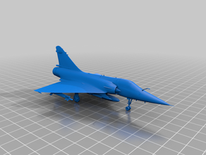 mirage-200 c airplane 3d printing objects 3d print model - Mito3D