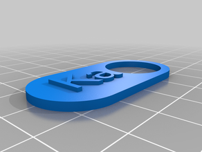ka Anahtarlık özelleştirilmiş 3d print model - Mito3D