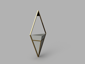vertical garden vase design decor 3d print model - Mito3D