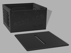yagi yell box lid containers 3d print model - Mito3D