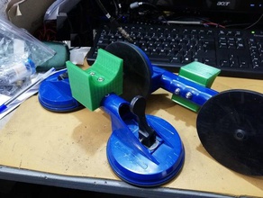 vara de pesca suporte da braçadeira eletrônica 3d print model - Mito3D