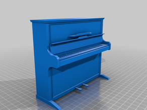 klavier 3d printing 3d print model - Mito3D