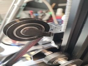 ender 3 filamentos de rolamento rolo Impressora 3d acessórios creality pro filamento guia 3d print model - Mito3D