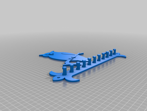 colgador cópia de chaves organização llaveros llave perchero 3d print model - Mito3D