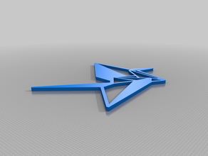 origami na decoração guindaste a 3d print model - Mito3D