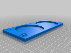 legion unit trays 2 support spots 70mm base all factions games star wars 3d print model - Mito3D
