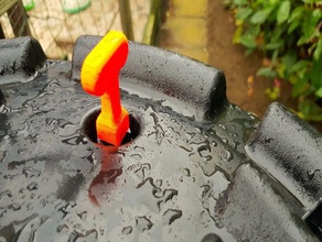 key ward water butt outdoor & garden 3d print model - Mito3D