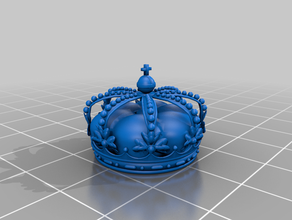 la corona española La impresión en 3d de espa ol ola españa español 3d print model - Mito3D