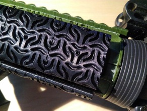 nai rail cover airsoft accesories attachment parts m4 picatinny 3d print model - Mito3D