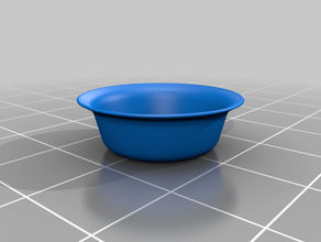 plastic bowls props bowl 3d print model - Mito3D