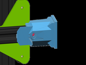 x axis belt tensioner gt2 idler creality cr-10 ender 3 3d printer parts 3d print model - Mito3D