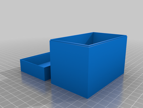 plain box lid containers container decor small parts storage 3d print model - Mito3D