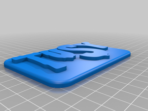 tusy logo persone il 3d print model - Mito3D