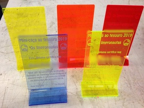 aufrecht Diplome Acryl bender Kinder kundengebundene laser lasercut laser-Graveur Preis 3d print model - Mito3D