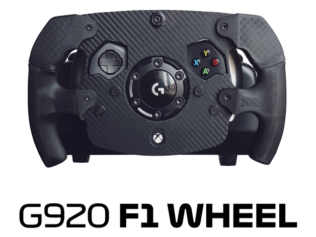 f1 wheel g920 video-Spiele Formel 1 der eins logitech 3D print model - Mito3D