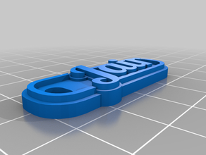 jair Schlüsselanhänger kundengebundene 3d print model - Mito3D