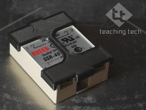 ssr terminal cover solid state relay 3d print model - Mito3D