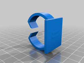kabelclip de l'organisation 3d print model - Mito3D