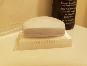 soap bar holder controlled drain bathroom 3d print model - Mito3D