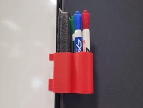 white board marker gomma titolare strumenti di disegno lavagna marcatore 3d print model - Mito3D
