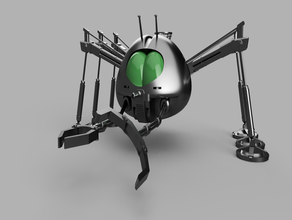 jeff wayne martian handling machine scans & replicas alien invasion tripod war worlds 3d print model - Mito3D