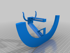 headset stand accessories holder 3d print model - Mito3D